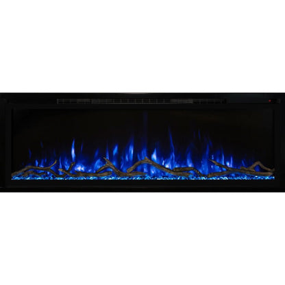 Modern Flames Spectrum Slimline 100" Wall-Mounted / Recessed Electric Fireplace