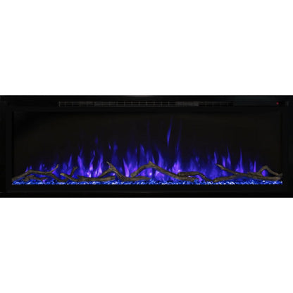 Modern Flames Spectrum Slimline 50" Wall-Mounted / Recessed Electric Fireplace