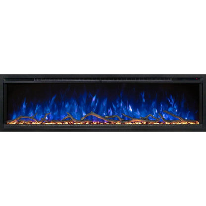 Modern Flames Spectrum Slimline 74" Wall-Mounted / Recessed Electric Fireplace