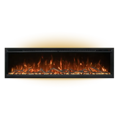 Modern Flames Spectrum Slimline 74" Wall-Mounted / Recessed Electric Fireplace