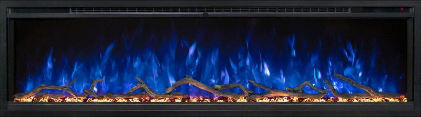 Modern Flames Spectrum Slimline 100" Wall-Mounted / Recessed Electric Fireplace
