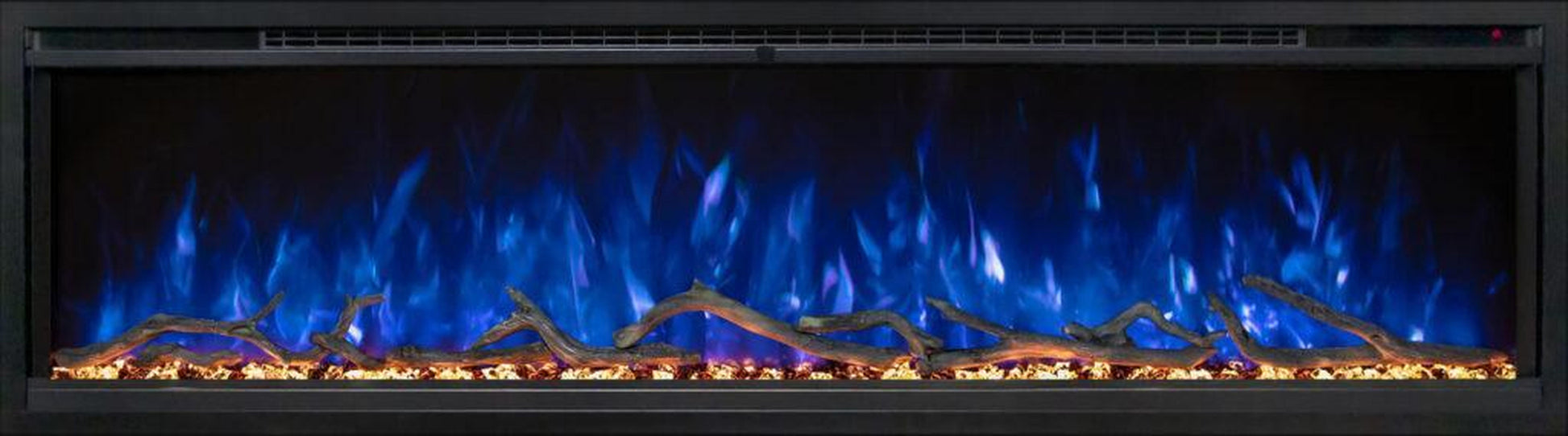 Modern Flames Spectrum Slimline 100" Wall-Mounted / Recessed Electric Fireplace