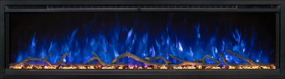Modern Flames Spectrum Slimline 100" Wall-Mounted / Recessed Electric Fireplace