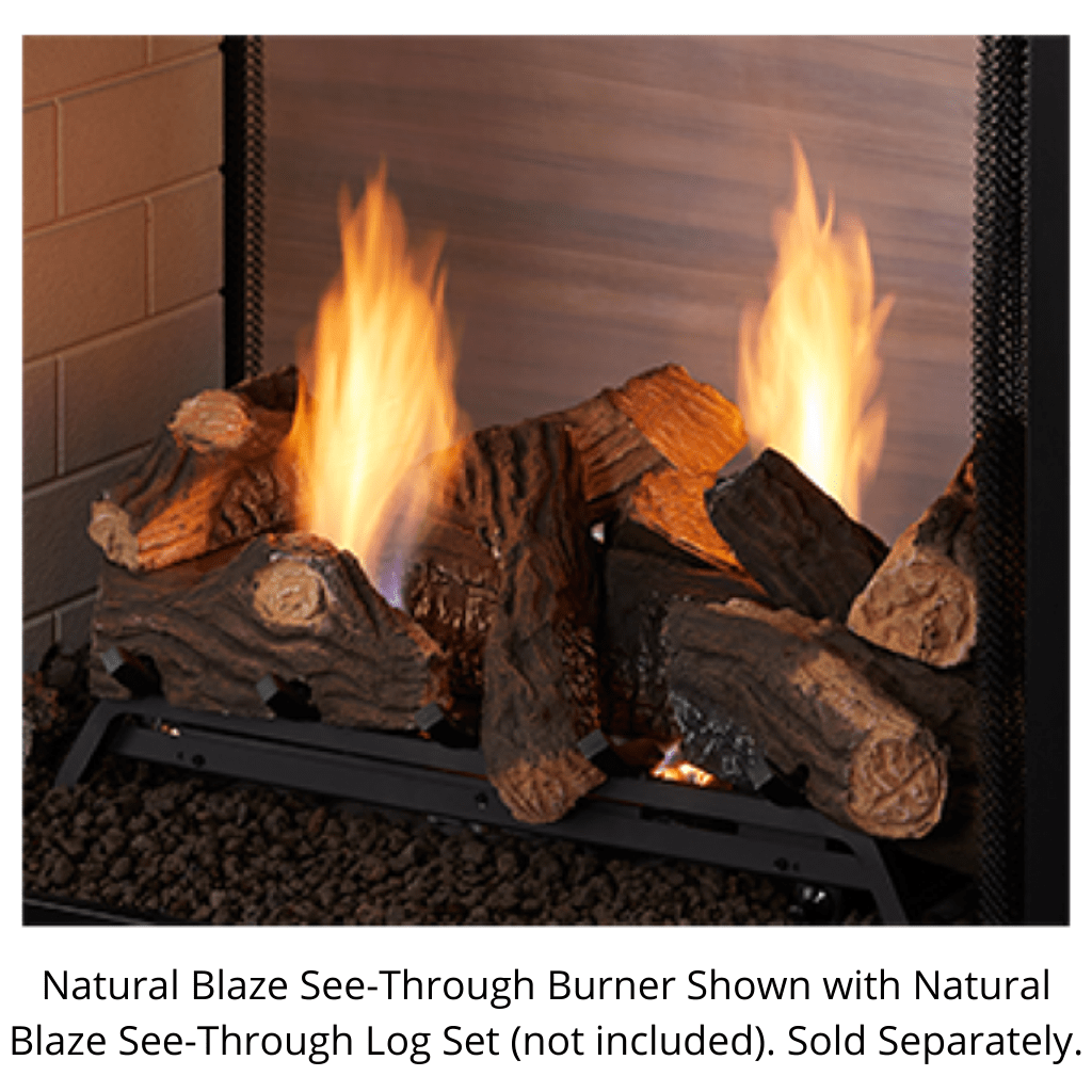 Monessen 27" Natural Blaze See-Through Burner (Burner Only)