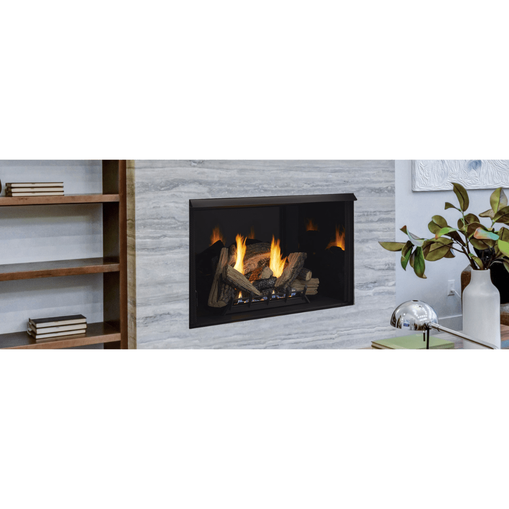 Monessen 32" Attribute Universal Circulating Vent Free Firebox with Radiant Face and Multitonal Brown/Gray Reversible Interior Panels
