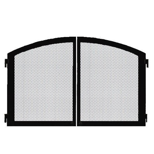 Monessen 32" Black Cabinet Doors with Screen