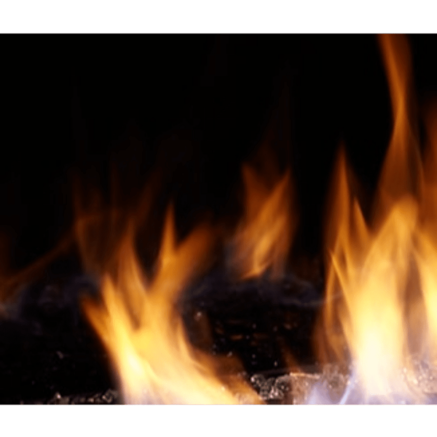 Monessen 32" Black Magic Glass Panel for Aria Series Fireplace