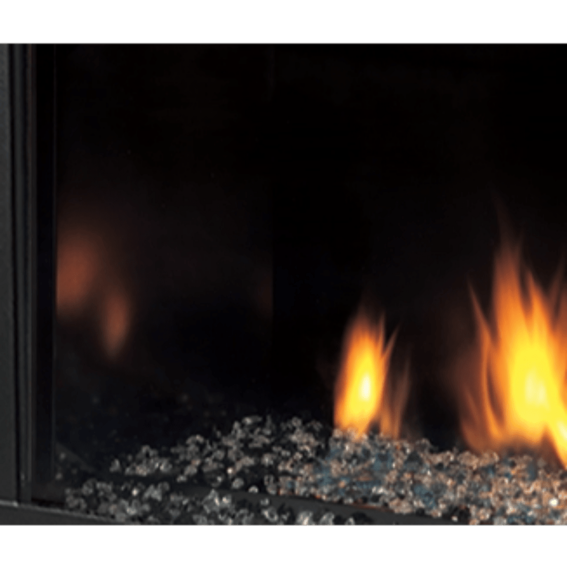 Monessen 32" Black Magic Glass Panel for Aria Series Fireplace