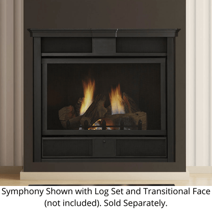 Monessen 32" Symphony Vent Free Traditional Style Gas Fireplace
