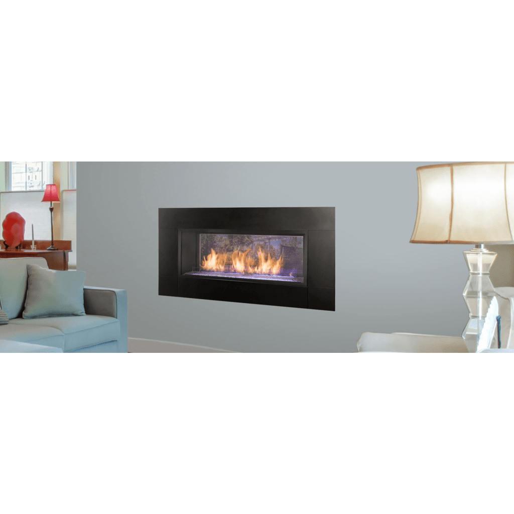 Monessen 42" Artisan Vent Free See-Through Linear Fireplace with Signature Command Control