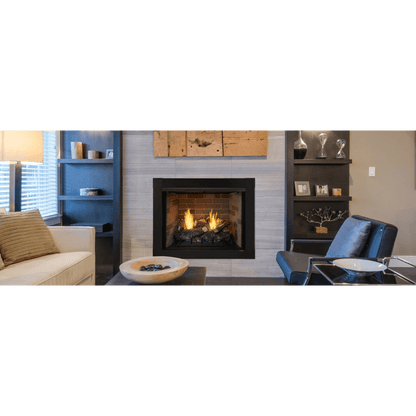 Monessen 42" Attribute Universal Circulating Vent Free Firebox with Radiant Face and Multitonal Brown/Gray Reversible Interior Panels