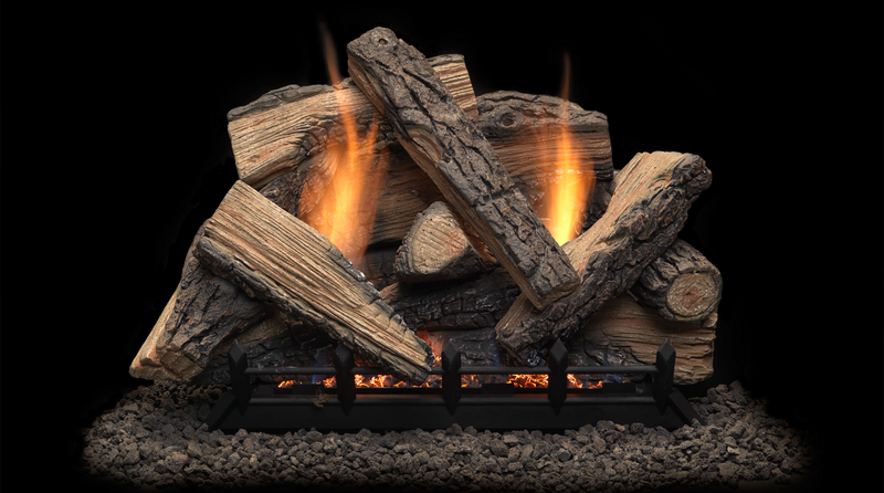 Monessen Aria 32" Traditional Vent Free Liquid Propane Gas Fireplace With Millivolt Ignition