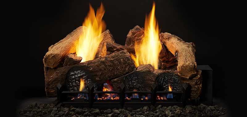 Monessen Aria 32" Traditional Vent Free Liquid Propane Gas Fireplace With Millivolt Ignition
