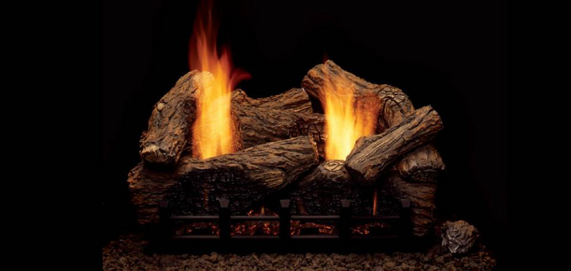 Monessen Aria 32" Traditional Vent Free Liquid Propane Gas Fireplace With Millivolt Ignition