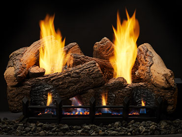 Monessen Aria 32" Traditional Vent Free Liquid Propane Gas Fireplace With Millivolt Ignition