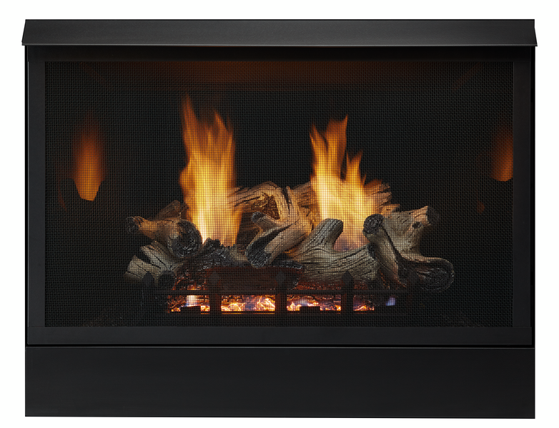 Monessen Aria 32" Traditional Vent Free Liquid Propane Gas Fireplace With Millivolt Ignition