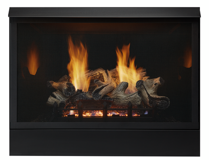 Monessen Aria 32" Traditional Vent Free Liquid Propane Gas Fireplace With Millivolt Ignition
