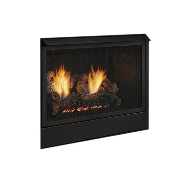 Monessen Aria 32" Traditional Vent Free Liquid Propane Gas Fireplace With Millivolt Ignition