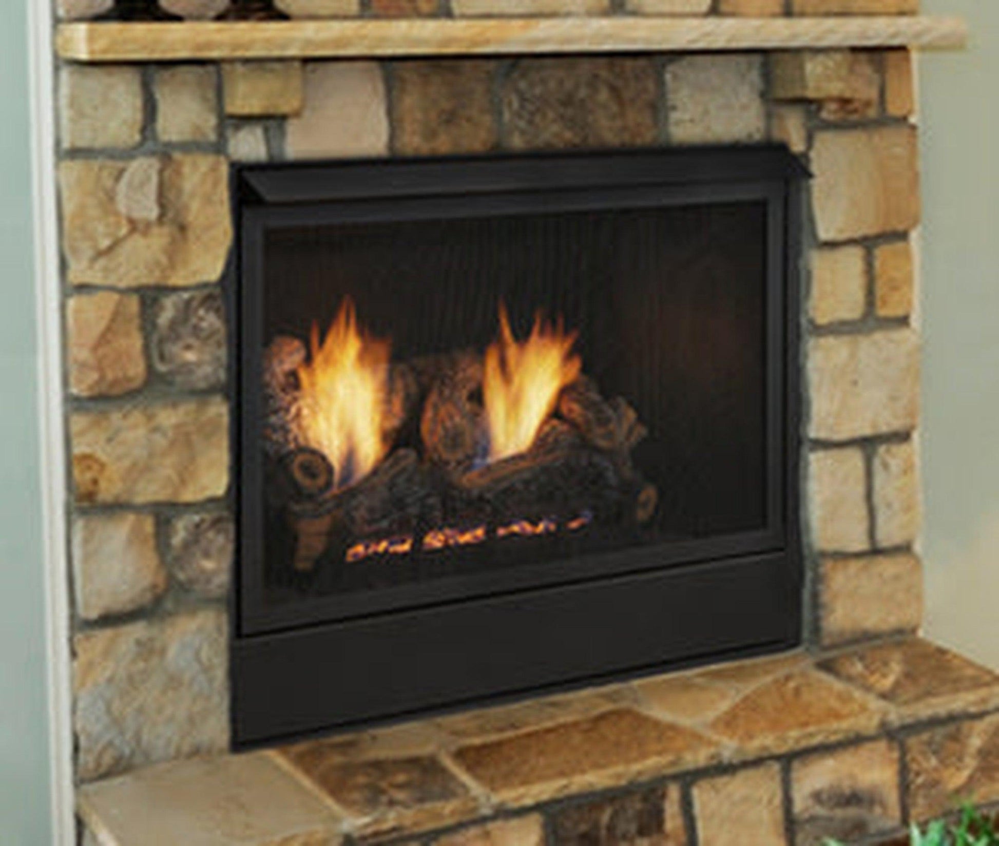 Monessen Aria 36" Traditional Vent Free Natural Gas Fireplace With IPI Ignition