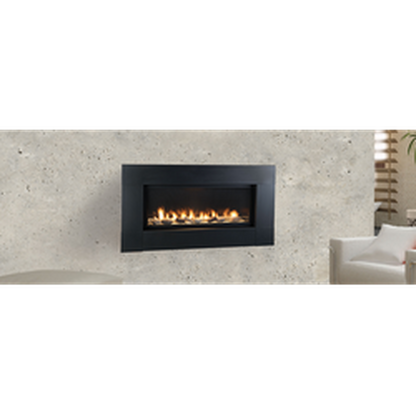 Monessen Artisan 42" Reduced BTU Vent Free Natural Gas Linear Fireplace with IPI Plus Ignition