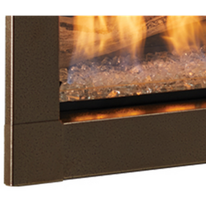 Monessen Artisan 42" Reduced BTU Vent Free Natural Gas Linear Fireplace with IPI Plus Ignition