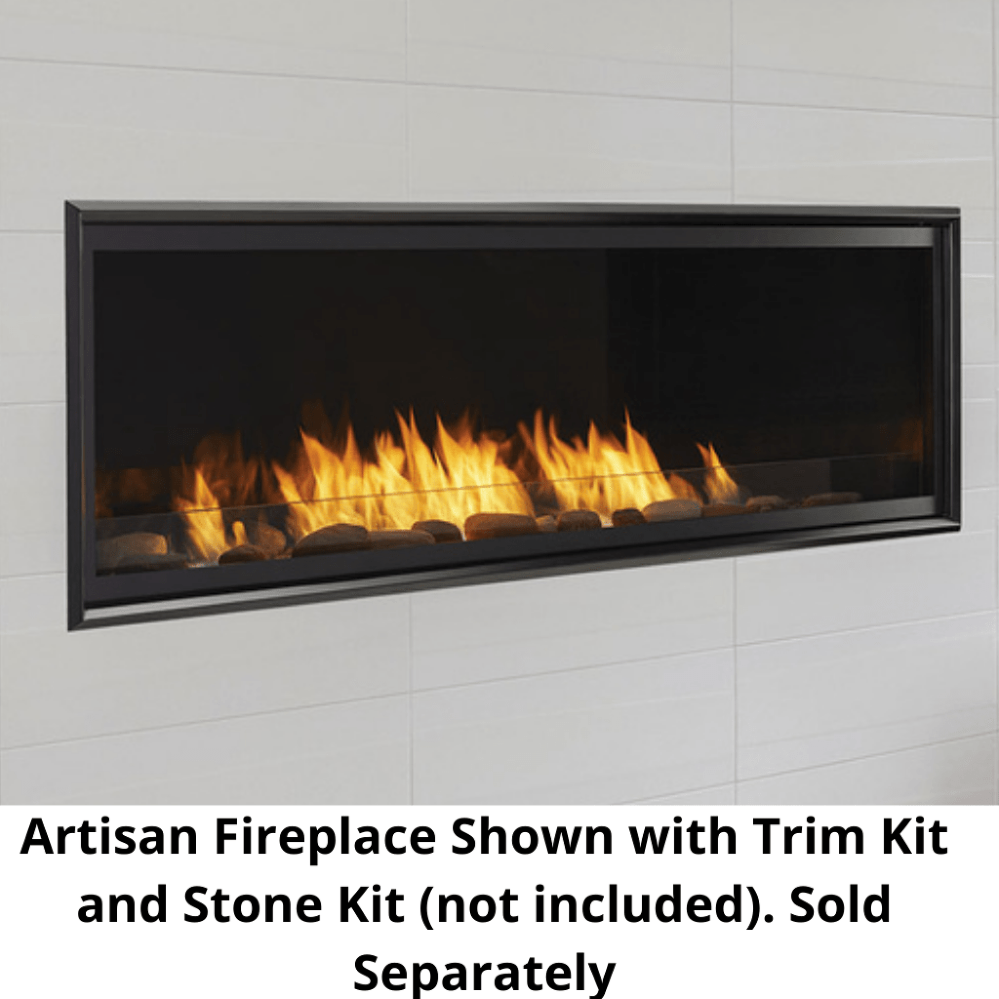 Monessen Artisan 42" Vent Free Natural Gas Linear Fireplace With IPI Plus Electronic Ignition