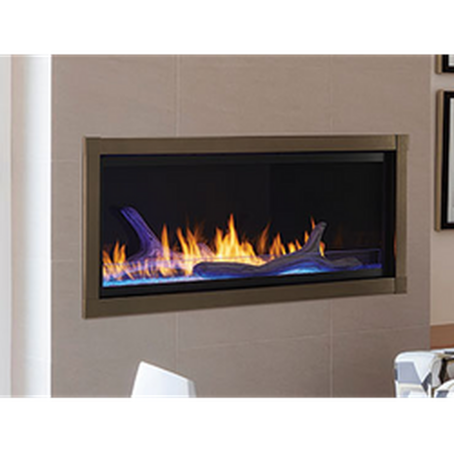 Monessen Artisan 48" Vent Free Liquid Propane Gas Linear Fireplace With IPI Plus Electronic Ignition
