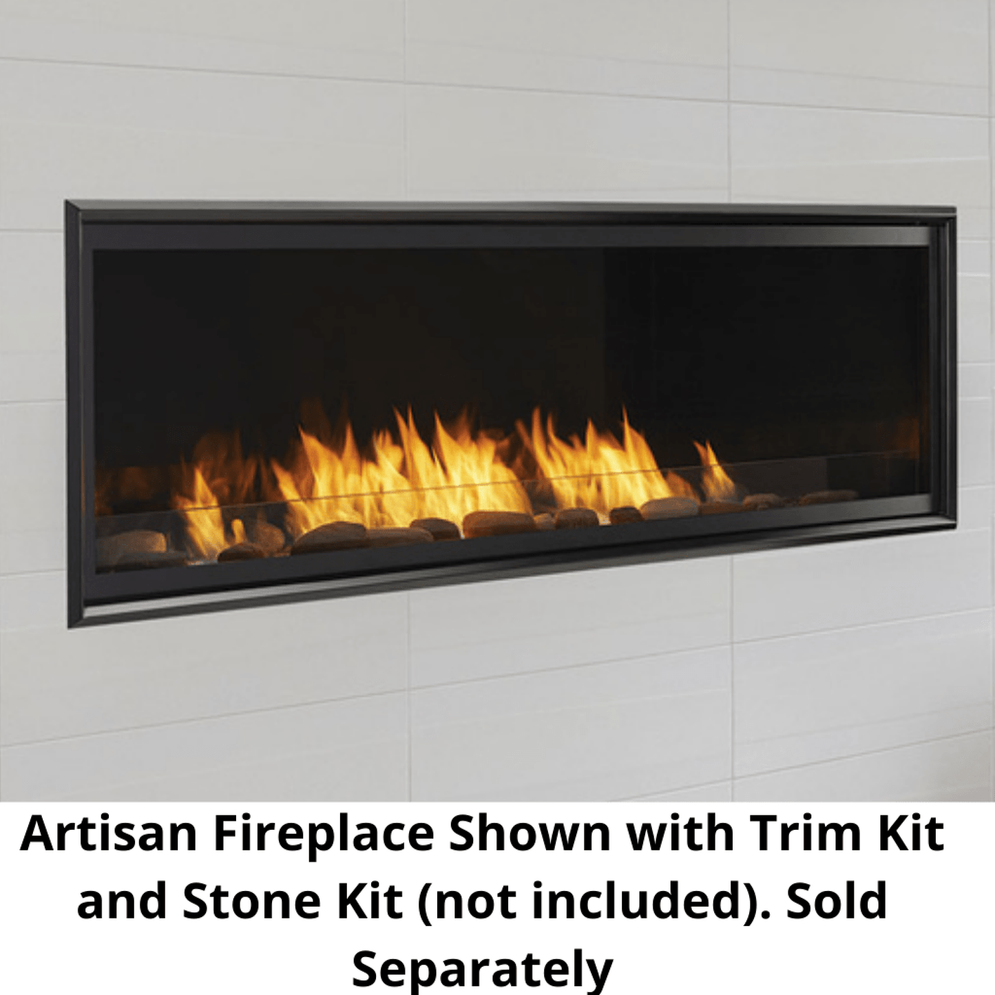 Monessen Artisan 48" Vent Free Natural Gas Linear Fireplace With IPI Plus Electronic Ignition