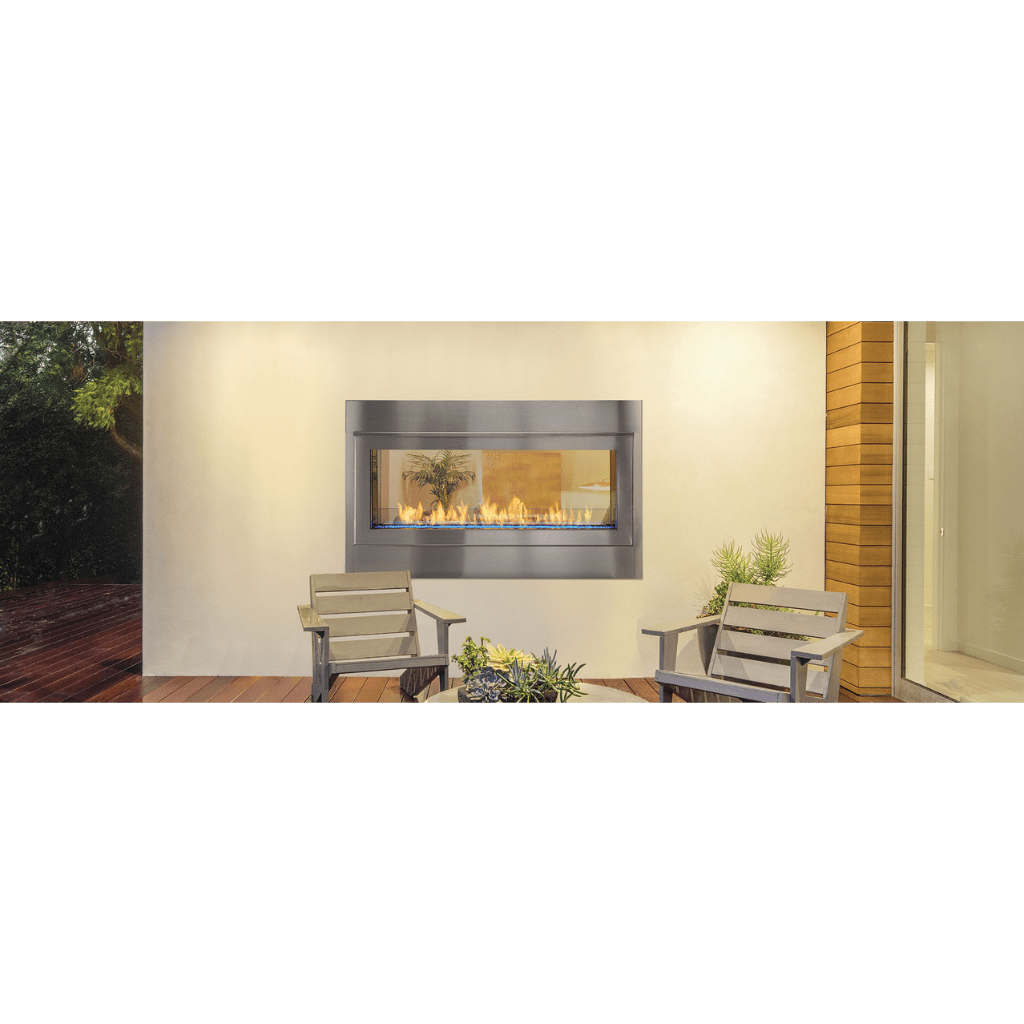 Monessen 48" Artisan Vent Free See-Through Linear Fireplace with IPI Plus Ignition