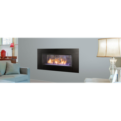 Monessen Artisan 48" Vent Free See-Through Liquid Propane Gas Linear Fireplace With IPI Plus Ignition