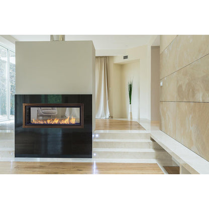 Monessen 48" Artisan Vent Free See-Through Linear Fireplace with IPI Plus Ignition