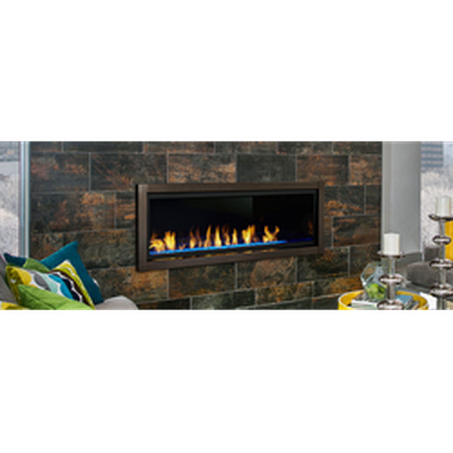 Monessen Artisan 60" Vent Free Liquid Propane Gas Linear Fireplace With IPI Plus Electronic Ignition