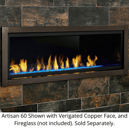 Monessen 60" AVFL Artisan Vent Free Linear Gas Fireplace with Intellifire Plus IPI Control