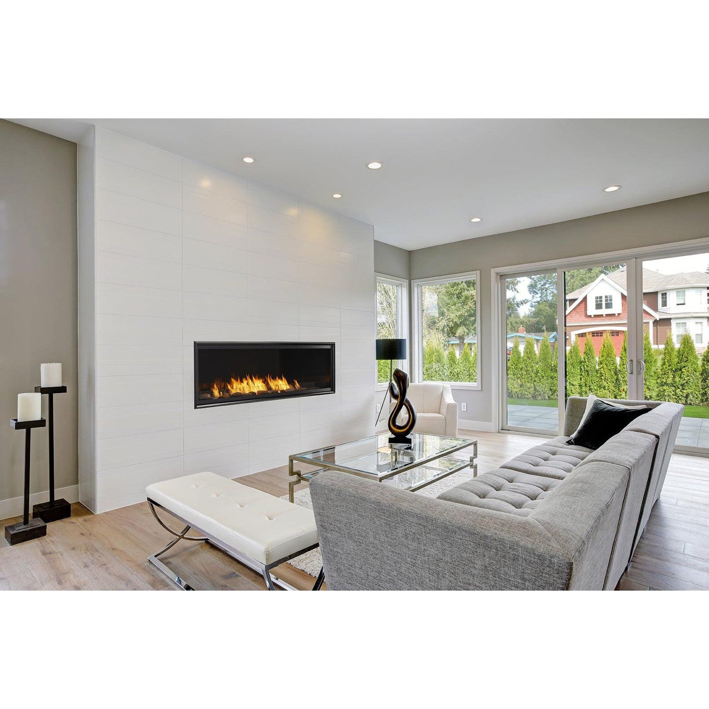 Monessen 60" AVFL Artisan Vent Free Linear Gas Fireplace with Intellifire Plus IPI Control