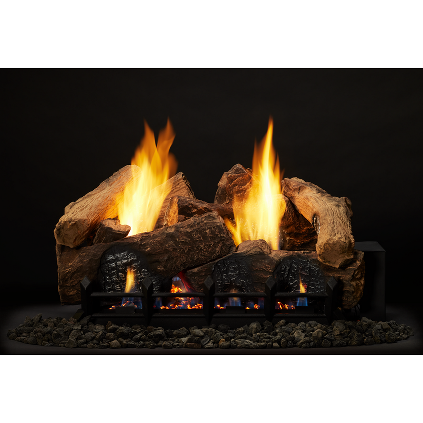 Monessen Attribute 32" Universal Circulating Vent Free Firebox With Radiant Face and Multitonal Brown Reversible Interior Panels