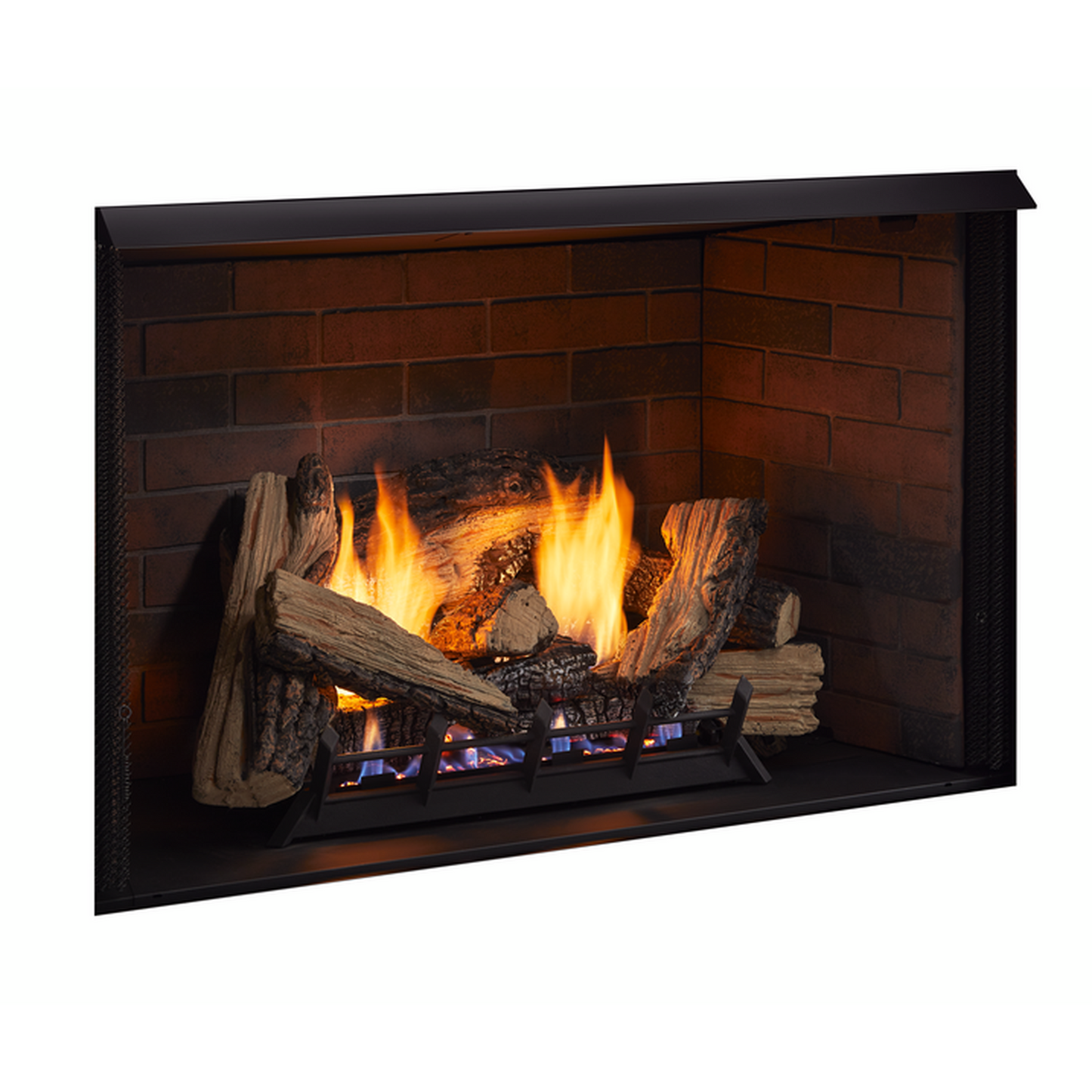 Monessen Attribute 32" Universal Circulating Vent Free Firebox With Radiant Face and Multitonal Brown Reversible Interior Panels