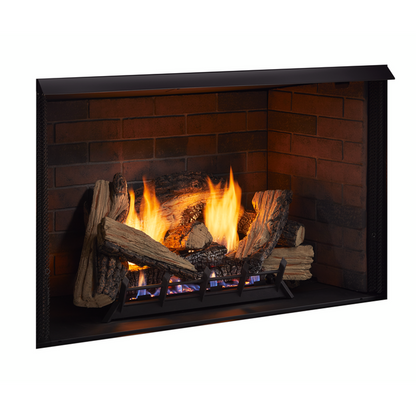 Monessen Attribute 32" Universal Circulating Vent Free Firebox With Radiant Face and Multitonal Brown Reversible Interior Panels