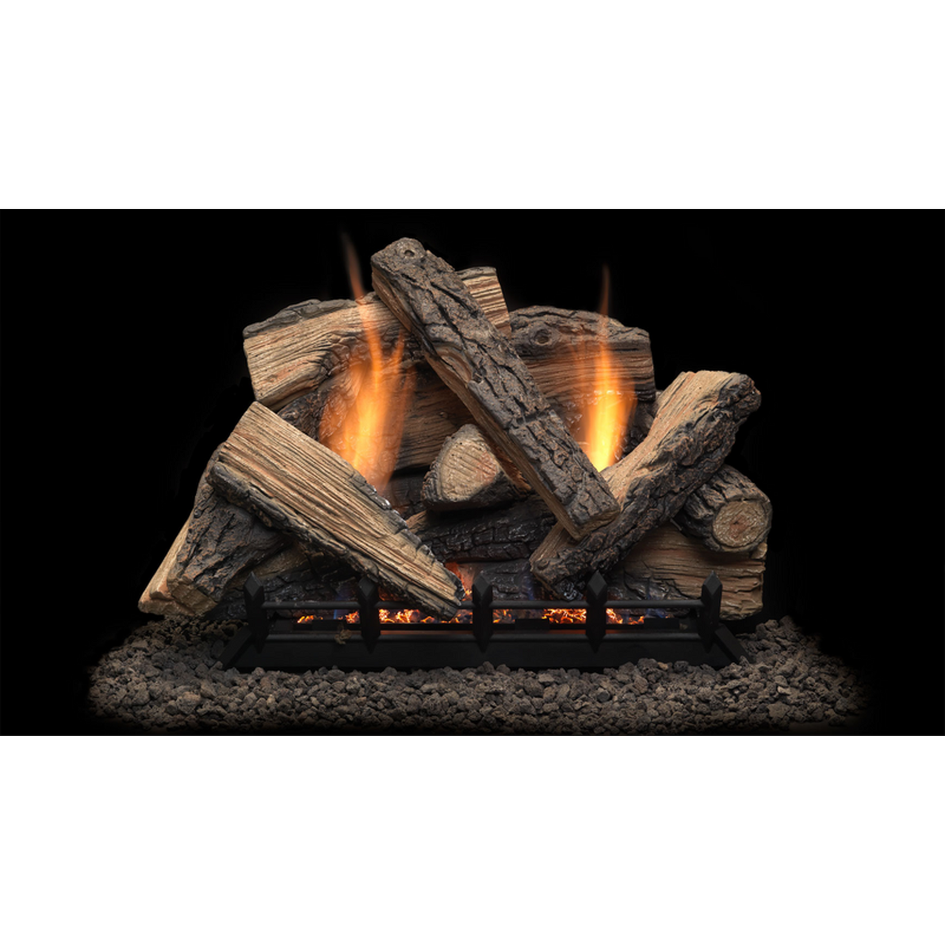 Monessen Attribute 32" Universal Circulating Vent Free Firebox With Radiant Face and Multitonal Brown Reversible Interior Panels