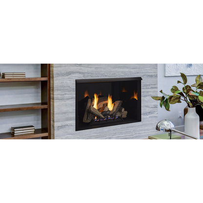 Monessen Attribute 32" Universal Circulating Vent Free Firebox With Radiant Face and Multitonal Brown Reversible Interior Panels