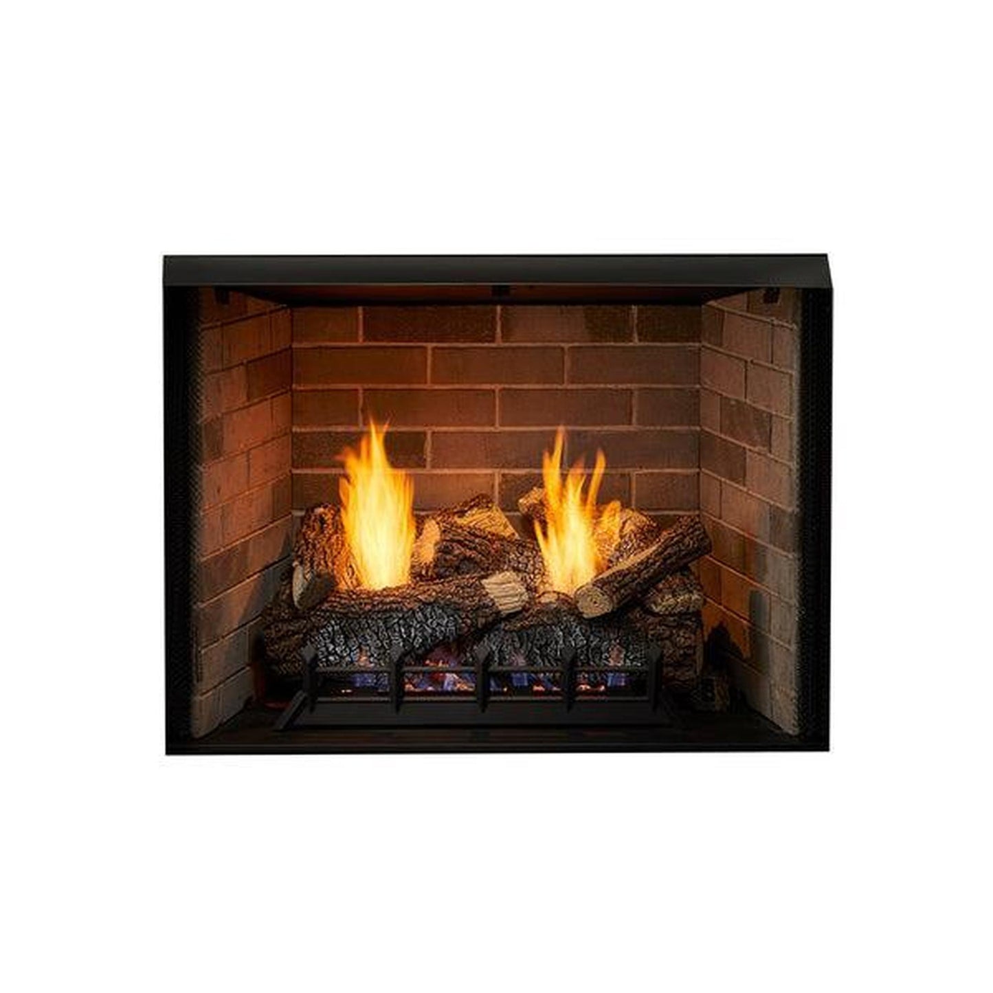 Monessen Attribute 32" Universal Circulating Vent Free Firebox With Radiant Face and Multitonal Brown Reversible Interior Panels
