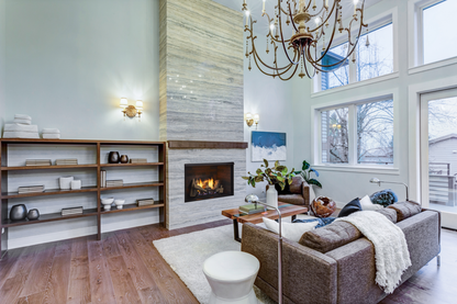 Monessen Attribute 42" Universal Circulating Vent Free Firebox With Radiant Face and Multitonal Gray Reversible Interior Panels