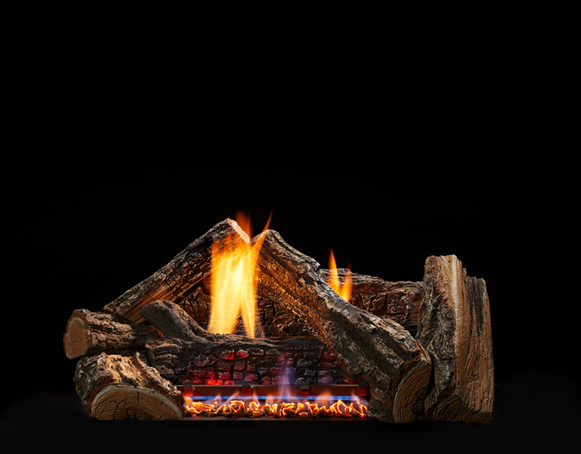 Monessen Attribute 42" Universal Circulating Vent Free Firebox With Radiant Face and Multitonal Gray Reversible Interior Panels