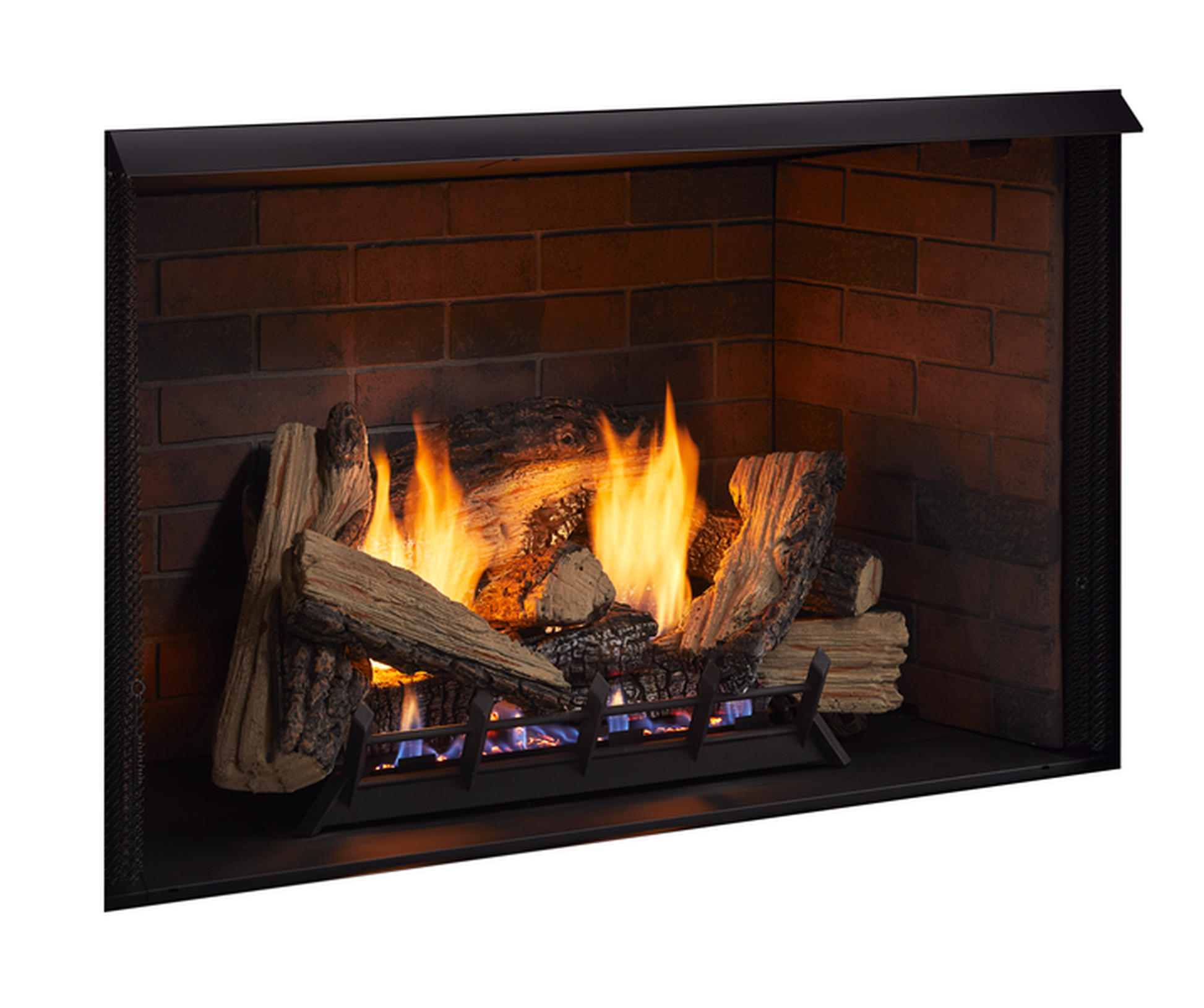 Monessen Attribute 42" Universal Circulating Vent Free Firebox With Radiant Face and Multitonal Brown Reversible Interior Panels