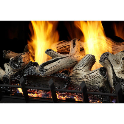 Monessen Beachcomber 18" Burncrete Refractory Vented/Vent-Free Gas Log Set
