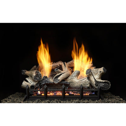 Monessen Beachcomber 24" Burncrete Refractory Vented/Vent-Free Gas Log Set