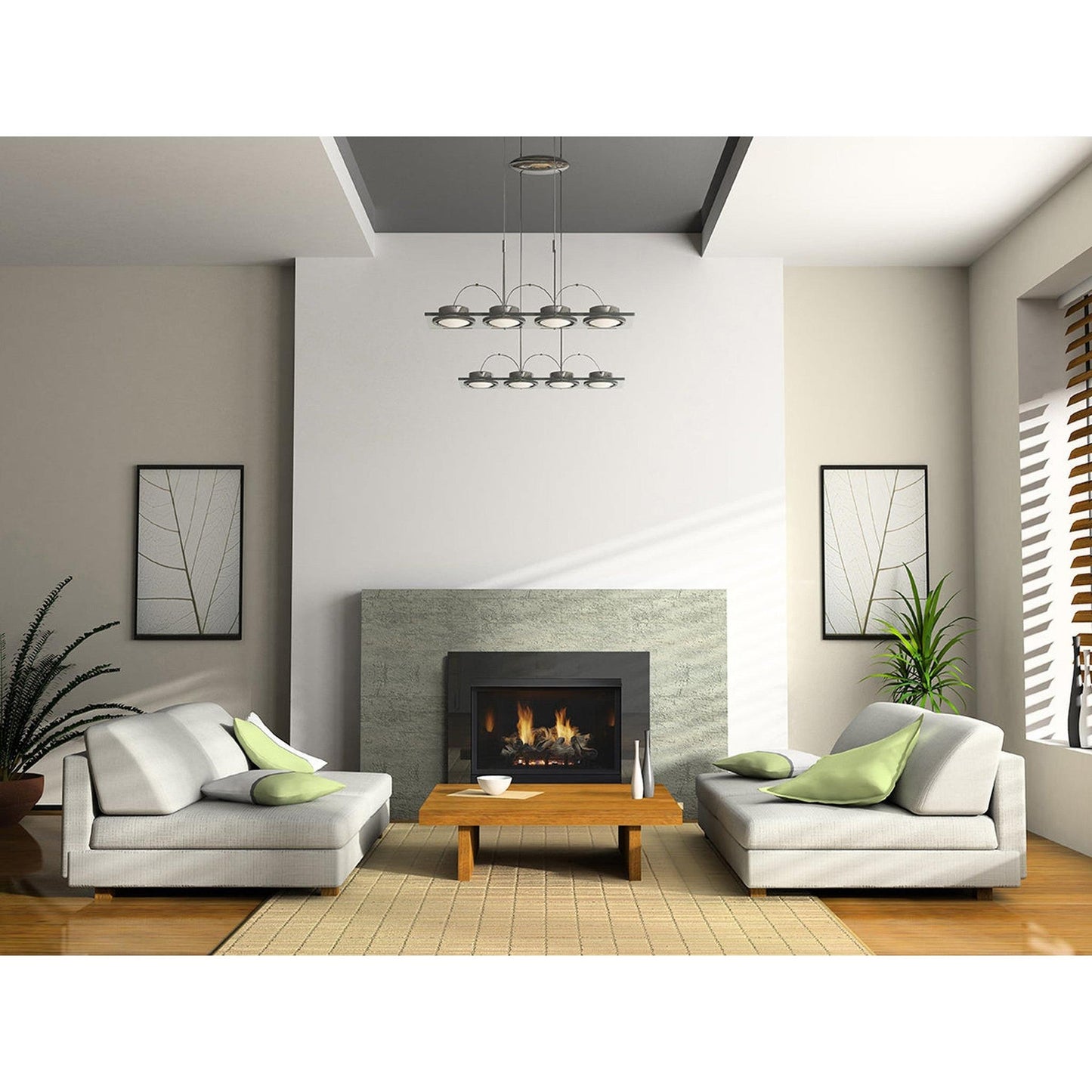 Monessen Beachcomber 30" Burncrete Refractory Vented/Vent-Free Gas Log Set