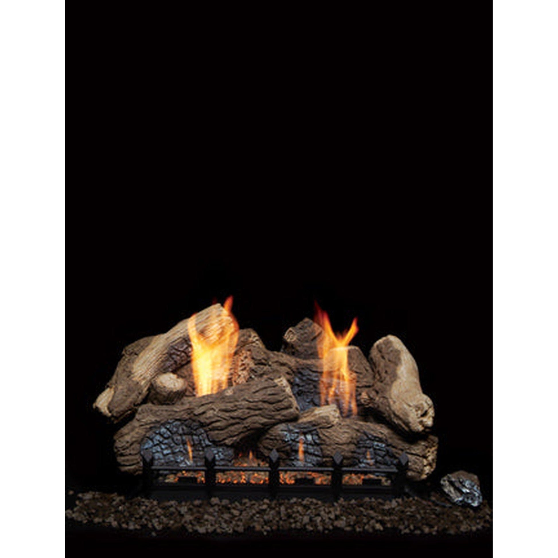 Monessen Berkley Oak 18" Refractory Vented/Vent-Free Gas Log Set