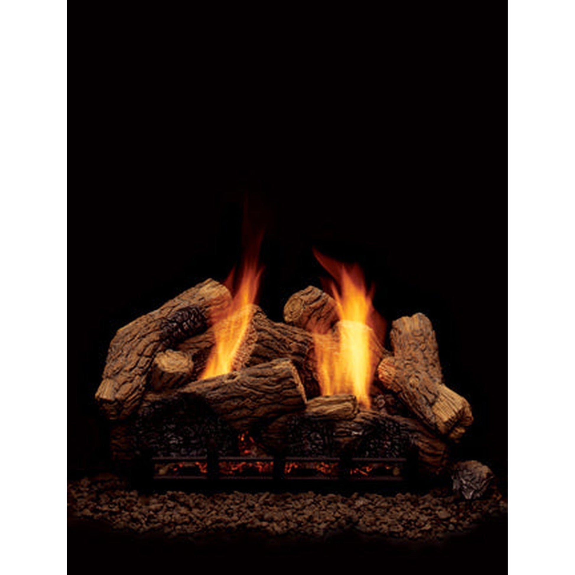 Monessen Berkley Oak 18" Refractory Vented/Vent-Free Gas Log Set