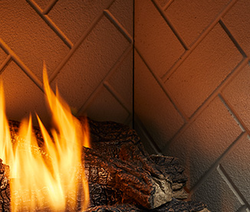 Monessen Exacta 32" Vent Free Circulating Clean Face Firebox with Stacked Traditional Interior Panels