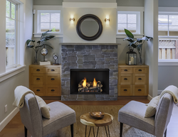 Monessen Exacta 32" Vent Free Circulating Clean Face Firebox with Stacked Traditional Interior Panels
